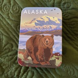 Alaska Playing Cards In Tin Box