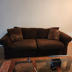 FREE Sofa. Brown chenille, In Everett