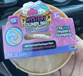 Mystery Dumpling Purple Holographic Edition Viral Toy