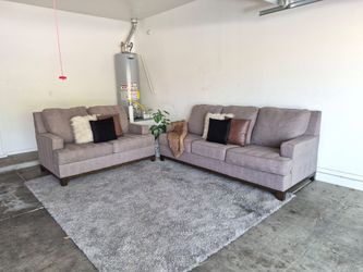 Gently Used Sofa Set by Ashley Furniture