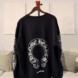 Chrome hearts horseshoe crewneck 
