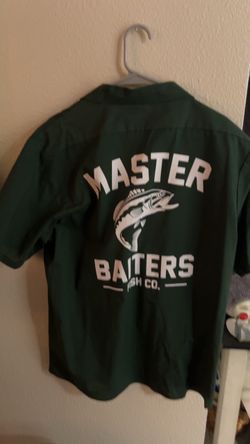 Master Baiters Fish Co. Button-Up Shirt halloween costume
