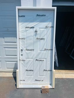 Brand new impact door with frame 36x80 ( provia)
