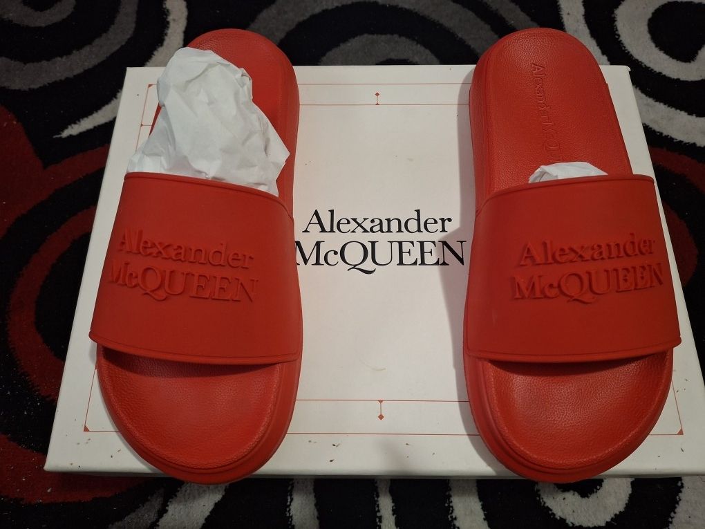 Alexander McQueen Pool Slide Sandals