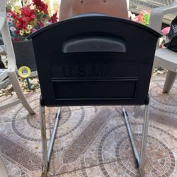 Large plastic mailbox in good condition.