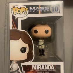 FUNKO POP! Vinyl Figure Games RARE Mass Effect Series 1 #10 Miranda [VAULTED]