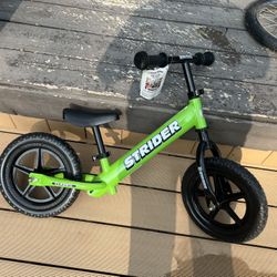 Green Classic 12 Strider Bike 