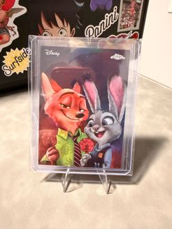 Art Of Disney Original Art SSP #AD-9 ZOOTOPIA - 2026 TOPPS CHROME DISNEY