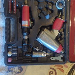 Husky 3-Piece Air Tool Kit (Impact Wrench, Ratchet, Die Grinder