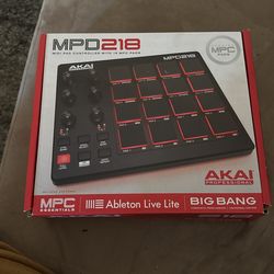 Akai Professional Mpd218 Midi Pad Controller