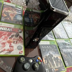 Selling Xbox 360 Brand With 10 Games 