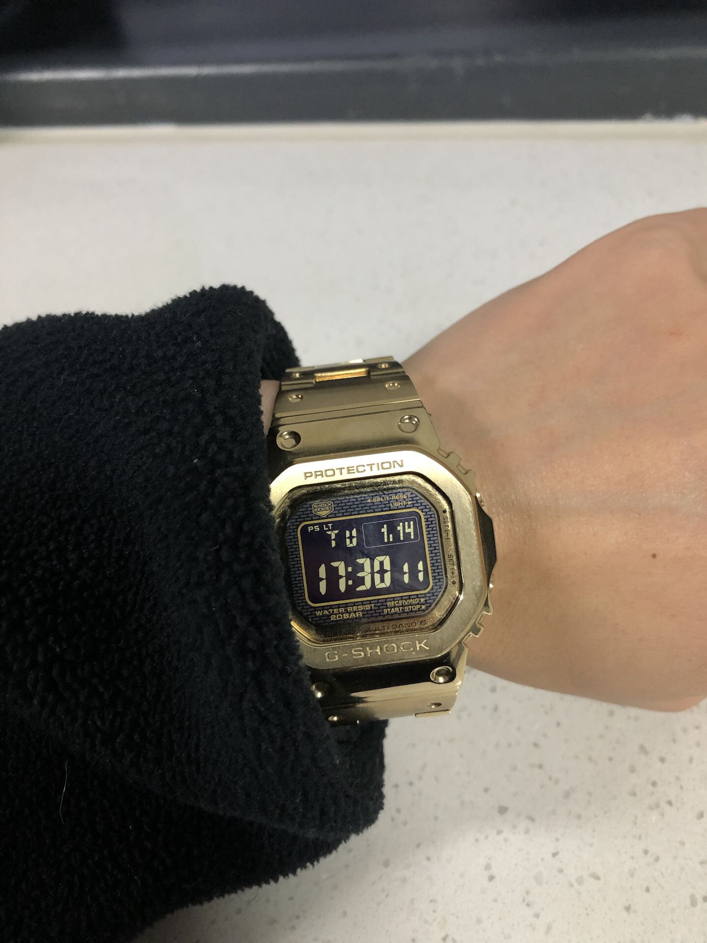 Casio GWM-B5000GD Gold Functional Watch