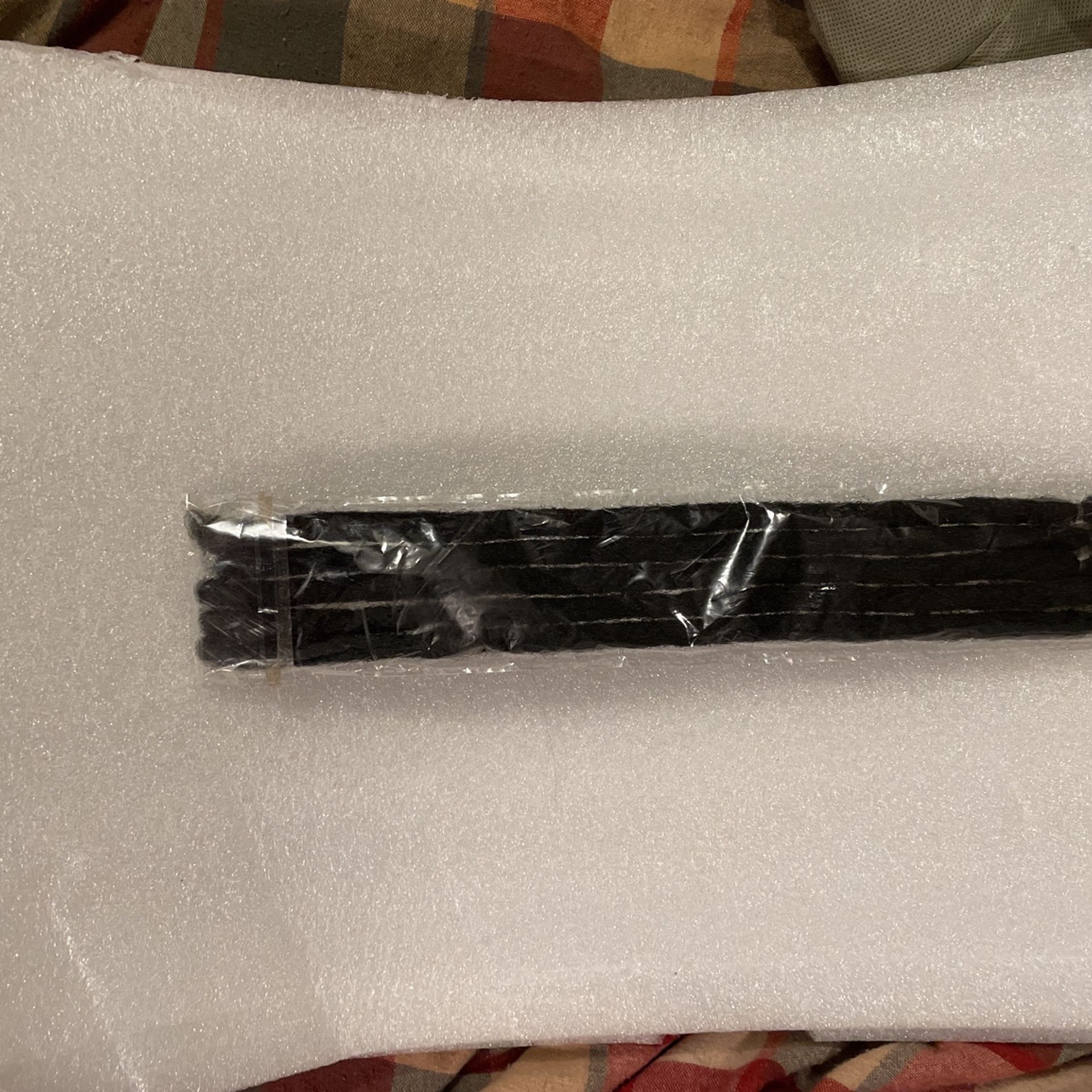 Hair Extensions Braids 12” 5pc Black/Dark Brown Brand New!#BV