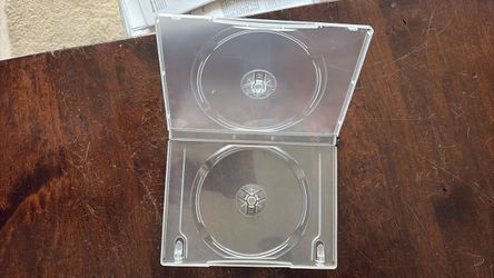 100 piece box of new Double cd/dvd cases
