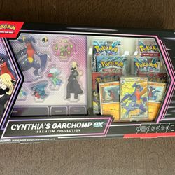 Cynthia's Garchomp ex Premium Collection Brand New Sealed