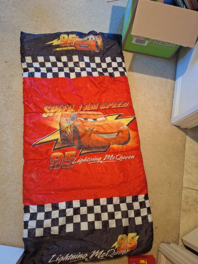 Lightning McQueen Sleeping Bag