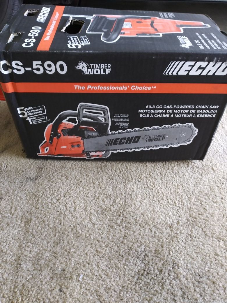 Echo chain saw 20" blade cs-590