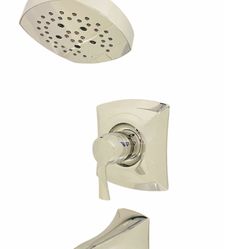 Pierce Single-Handle Spray Tub and Shower Faucet in Chrome 144899