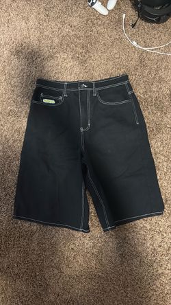 Black empyre baggy jorts