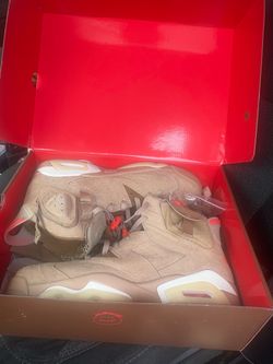Jordan 6s travis Scott British khaki