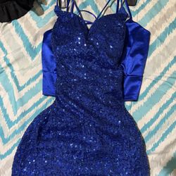 ROYAL BLUE DRESS 