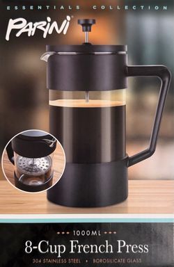 Parini 8-Cup French Press Coffee and Tea Maker