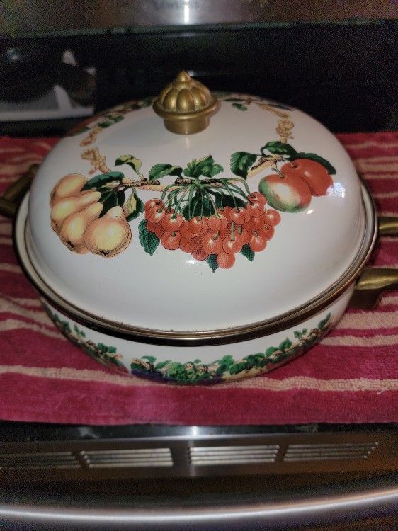 Vintage Vitroceramic Pot