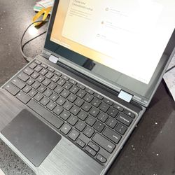 Lenovo 300e chromebook 2nd gen touch / dead battery 🪫/ with charger / Works connected to charger