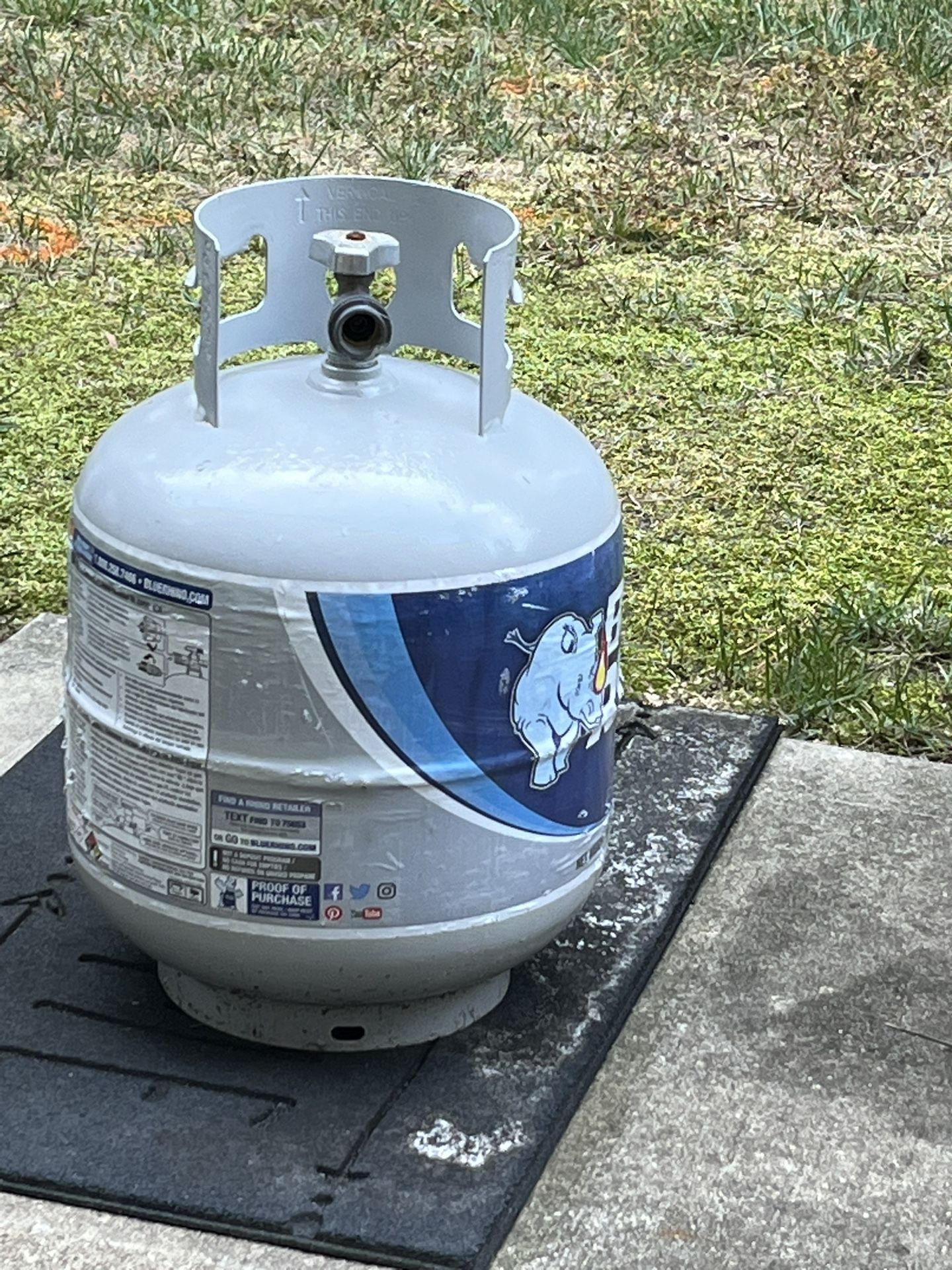 Propane Tank Empty