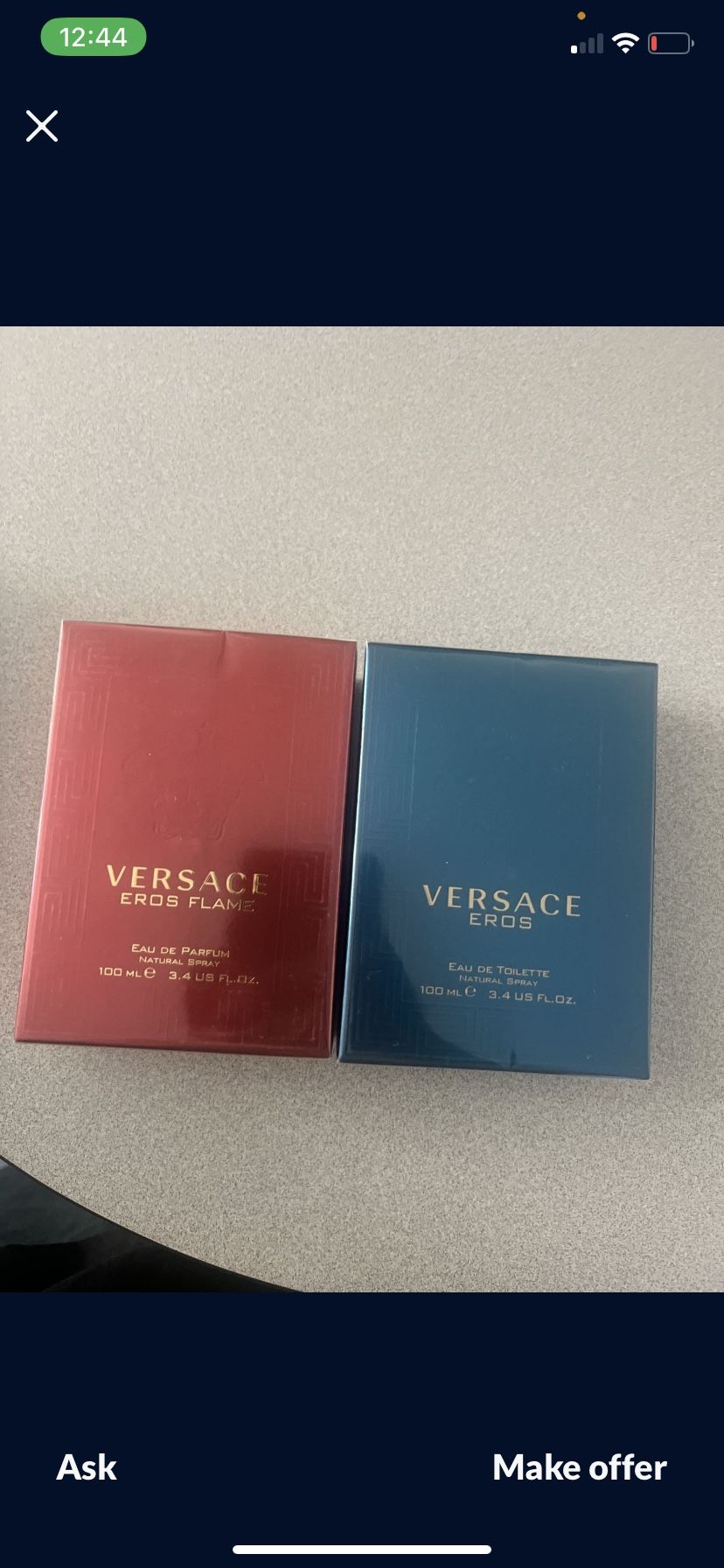 Versace Eros And Versace Flame