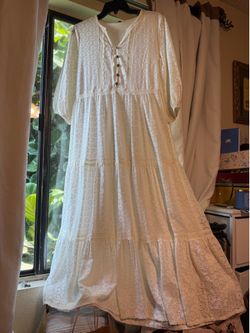 Vestido  color crema