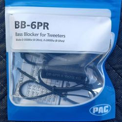  Speaker bass blockers