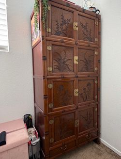 Bamboo Cabinet