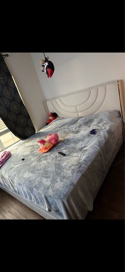 King mattress and frame