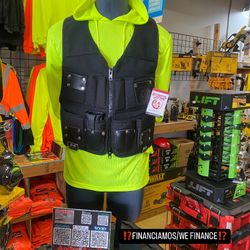 (2536) OCCIDENTAL LEATHER Builders Zip Vest**(FINANCIAMOS/WE FINANCE)**