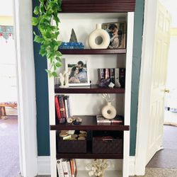 Wooden Bookshelf