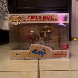 Authentic Funko Pop #979 Fall Convention Exclusive Carl & Ellie From Disney & Pixar’s Movie UP