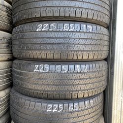 225/65r17 Goodyear Tires In Great Shape