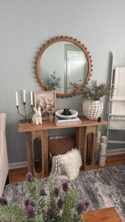 Console Table End Mirror 