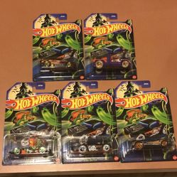 Hot Wheels 2025 Halloween Complete Set