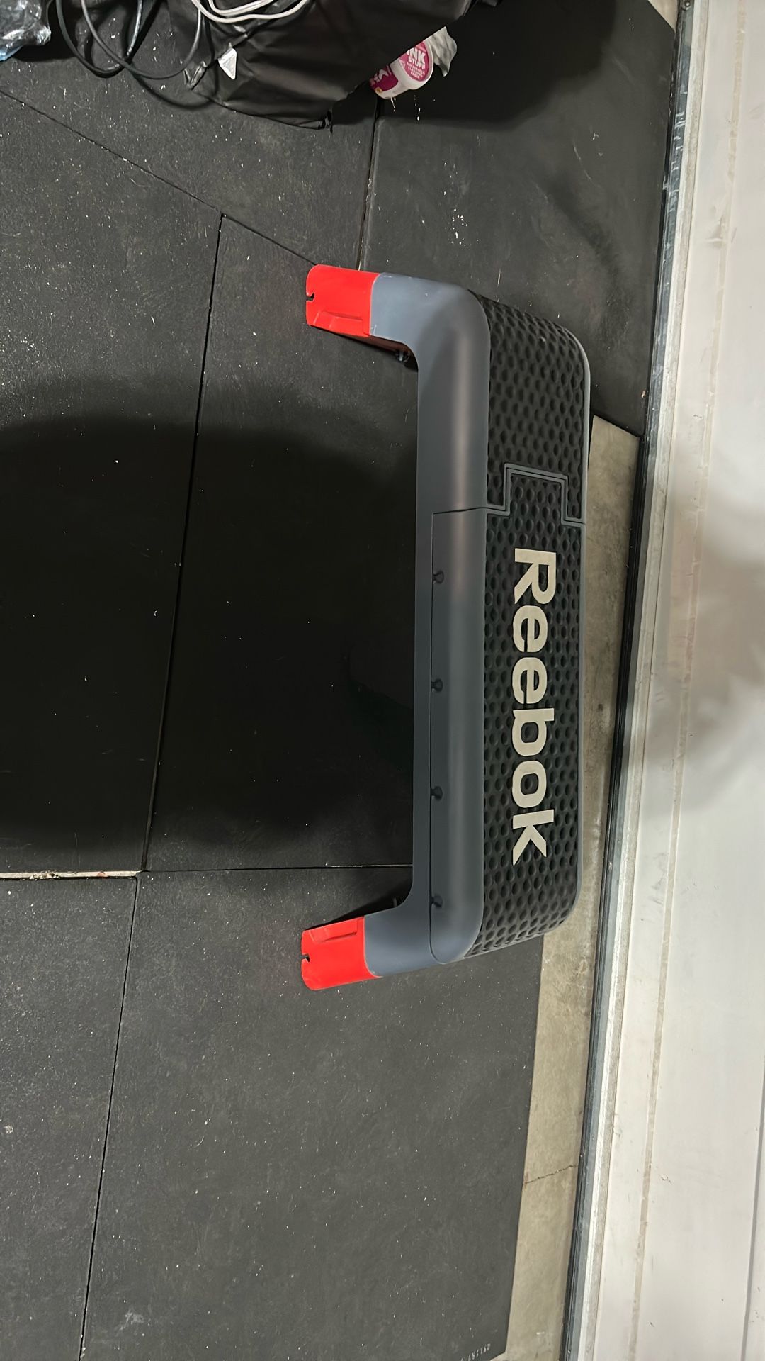 Reebok stair stepper & bench