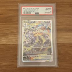 Pokémon Mewtwo Vstar GG44 Crown Zenith PSA 10