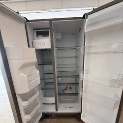 Whirlpool Whirlpool® 36" 24.6 Cu. Ft. Stainless Steel Side-by-Side Refrigerator - WRS325SDHZ