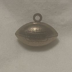 Costume Gold Football Charm 
