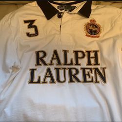Ralph Lauren Embroidered Rugby Shirt- Custom Tailored Modern Slim Fit
