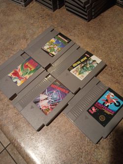 Nintendo NES games $10 each clean and tested all work pick up in Glendale
