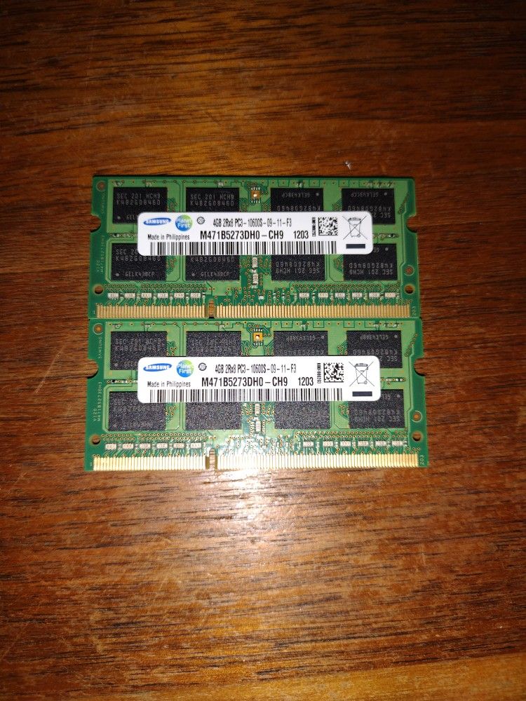 Samsung DDR3 - PC3-10600S - 8GB Kit