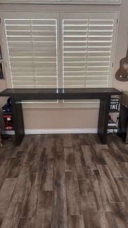 Table with shelves