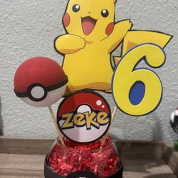 Pokémon Party Centerpieces 