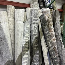 Lots of rugs! Different patterns n styles